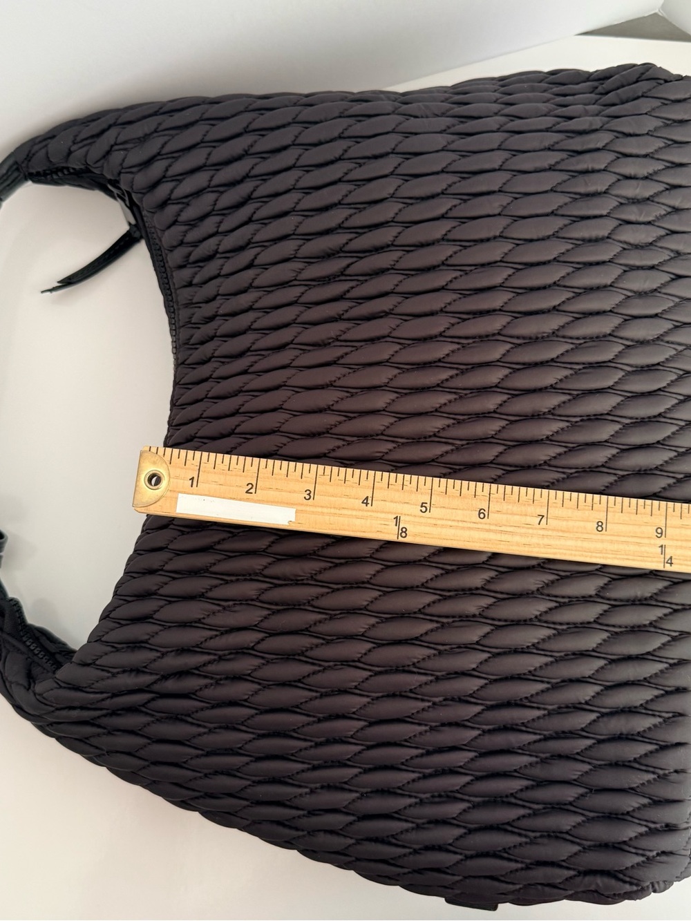 DKNY Black Quilted Hobo Shoulder Bag - Picture 3 of 8